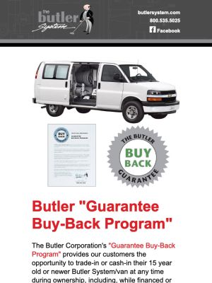 Butler "Guarantee Buy-Back Program"