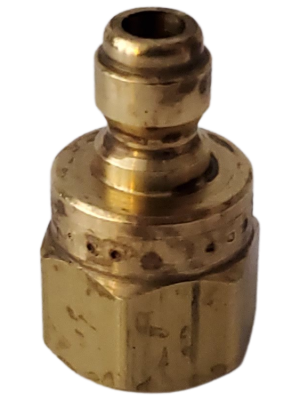 Brass 18_ Male Quick Connect for Butler Upholstery Tool