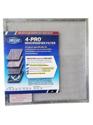 Dri-Eaz 4-PRO Four- Stage Dehumidifier Air Filter (3) Three Pack for LGR7000 and DrizAir 1200