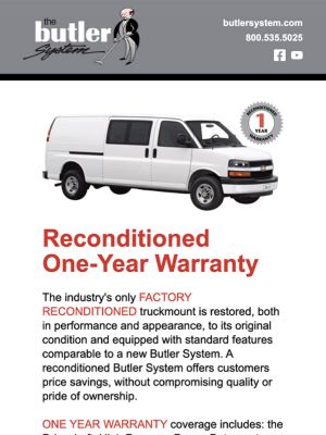 Reconditioned One-Year Warranty