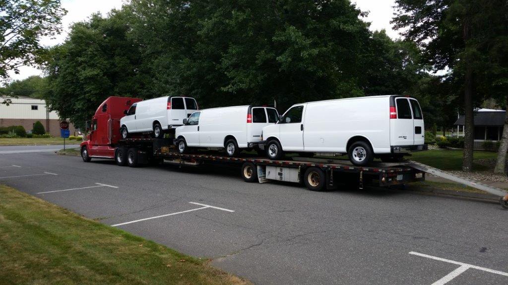 Three (3) New Butler Truckmount MachinesLoaded and heading to Greenville, NC, Tallahassee FL, and Monroeville AL.