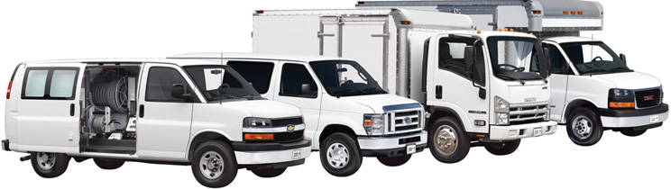 Butler System Installed in a Regular, Extended Length Van, Cube Van, and Truck