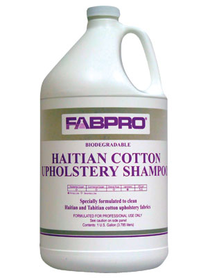 Haitian Cotton Upholstery Shampoo -1 Gallon Container