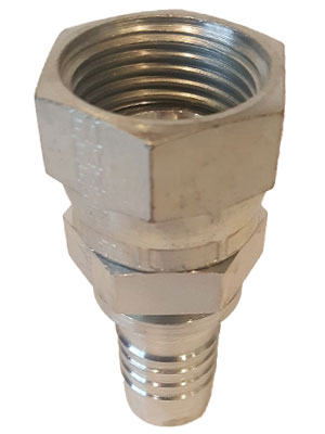3/4" Female JIC Hose Barb Connector Fitting