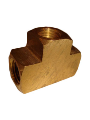1/4" Brass "T" Connector